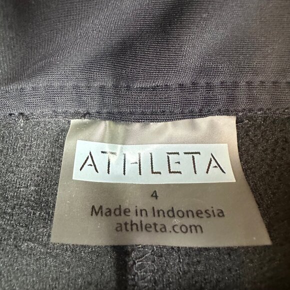 Athleta Softshell Black Ski Snowboard Snow Pants Slim Cut Women's Size 4 - Picture 3 of 5